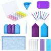 image41 Pcs Diamond Painting Accessories  Art Accessories and Tools  Diamond Painting Kits for Adults DIY with Storage Container Wax41 Pieces