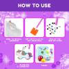 image50 Kawaii Diamond Painting Kits with Holographic Stickers  Gem Art for Kids