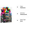 imageLiquid Chalk Markers for Blackboards  Bold Color Dry Erase Marker  Chalk Markers for Chalkboard Signs Windows Blackboard Glass  6mm Reversible Tip 8 Pack  24 Chalkboard Labels Included6mm  20 Pack
