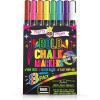 imageLiquid Chalk Markers for Blackboards  Bold Color Dry Erase Marker  Chalk Markers for Chalkboard Signs Windows Blackboard Glass  6mm Reversible Tip 8 Pack  24 Chalkboard Labels Included1mm  8 Pack