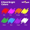 image:imageCHALKY CROWN Bold Liquid Chalk Markers 8 Pack amp White Chalk Markers 5 Pack  Dry Erase Pens for Chalkboards Signs Windows Blackboard amp More  With Reversible Tip